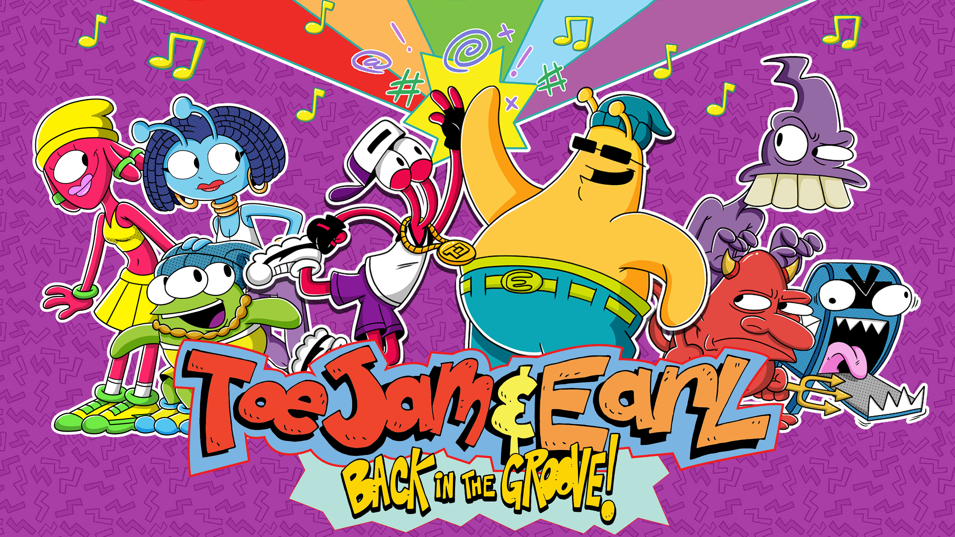 Game cover ToeJam & Earl: Back in the Groove