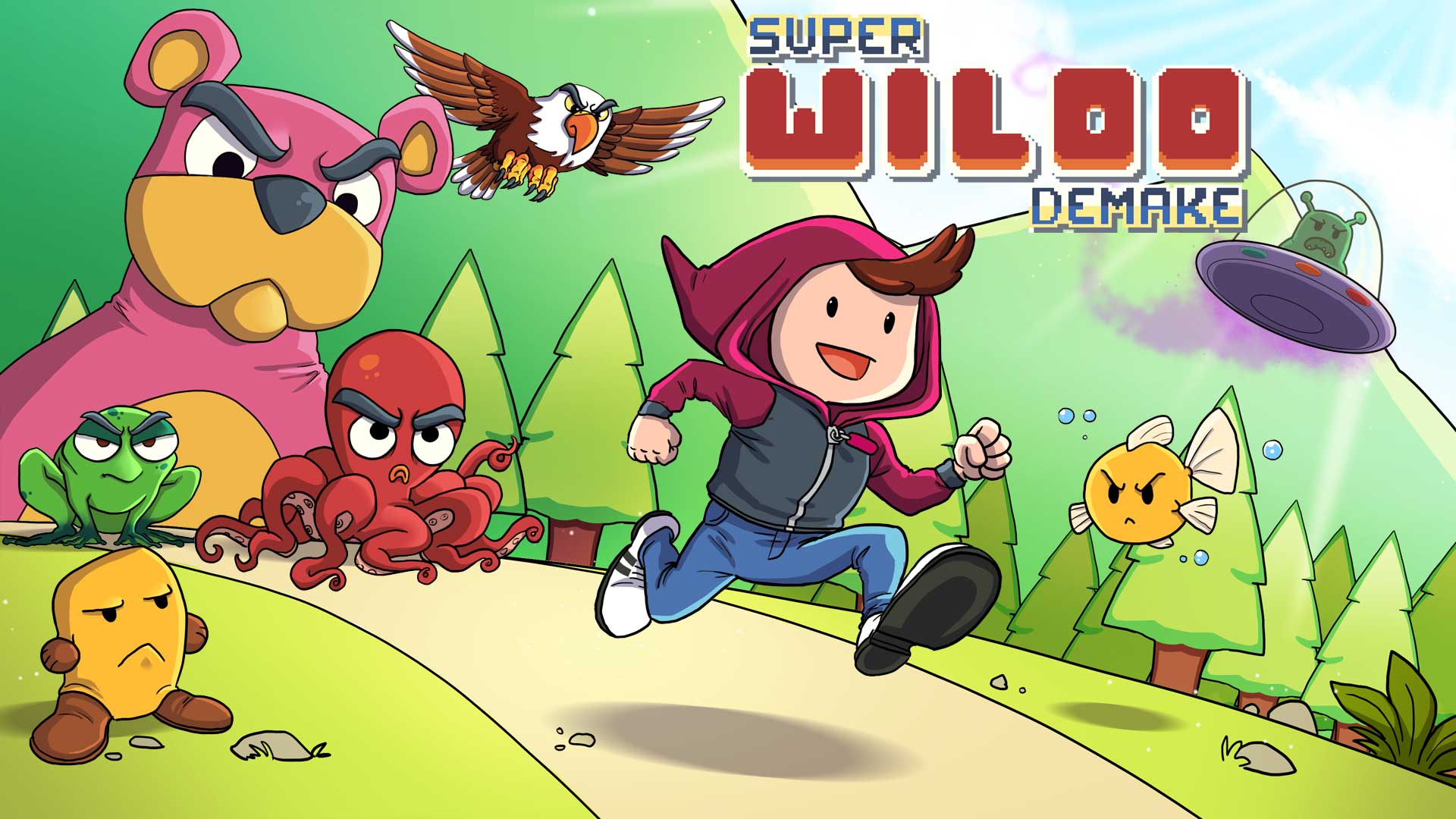 Game cover: Super Wiloo Demake