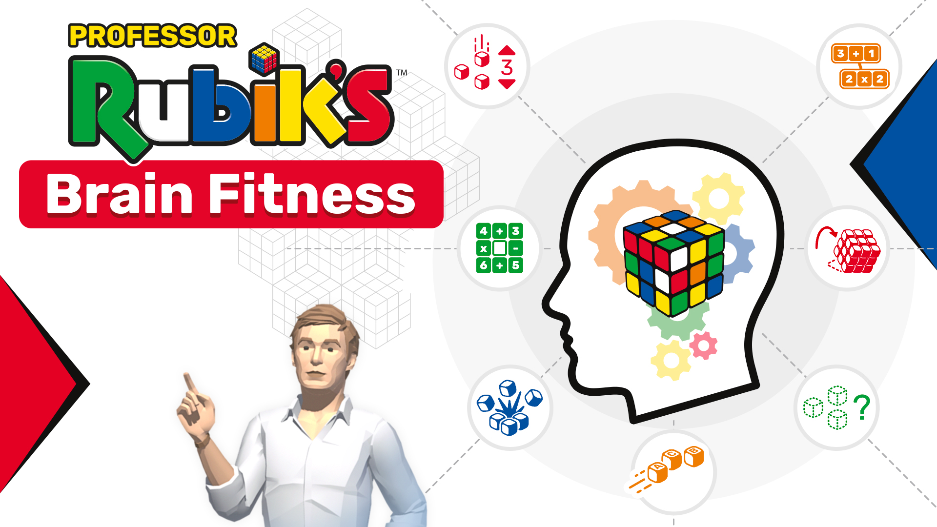 Game cover: Professor Rubik's Brain Fitness