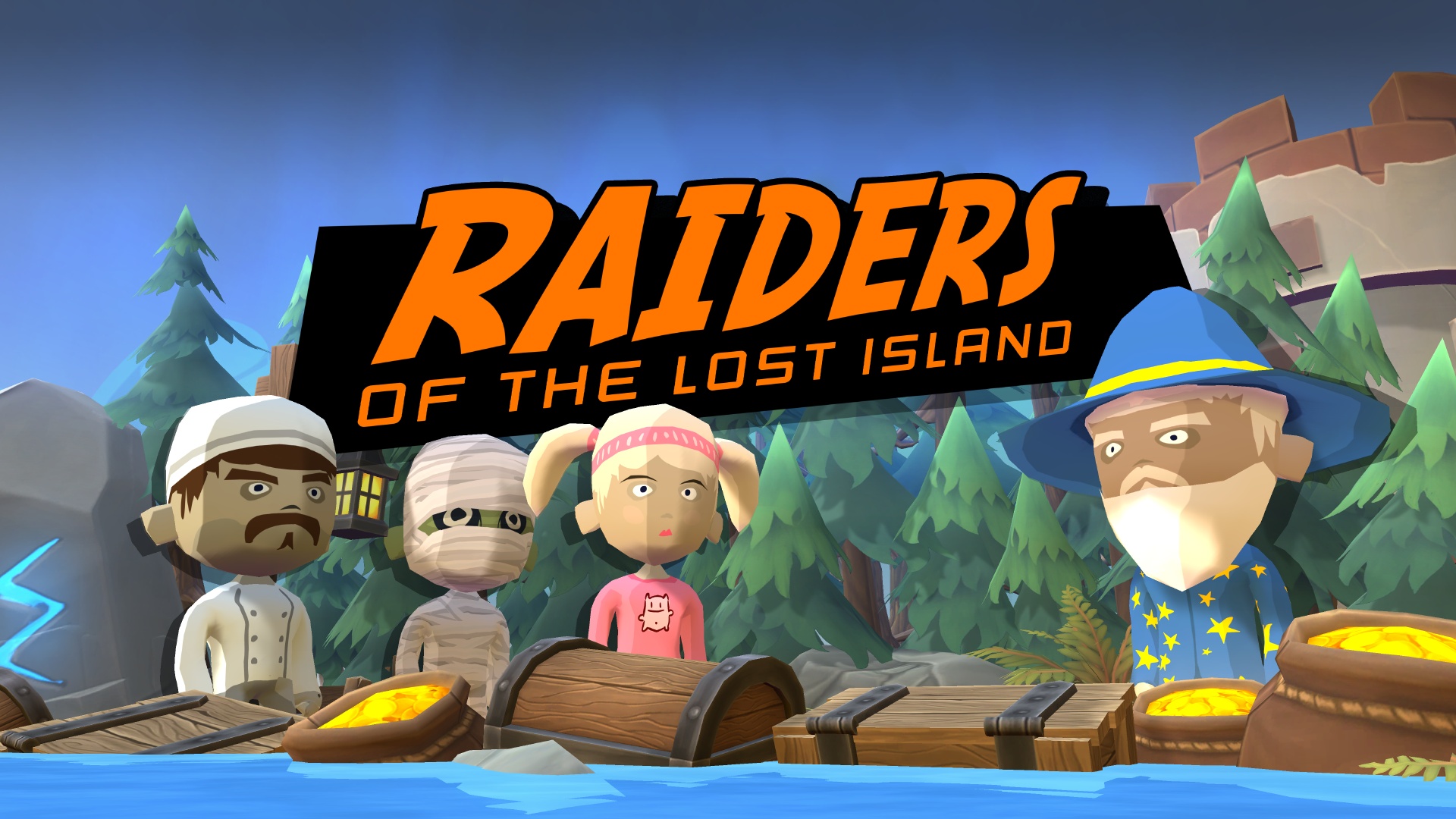 Game cover: Raiders of the Lost Island
