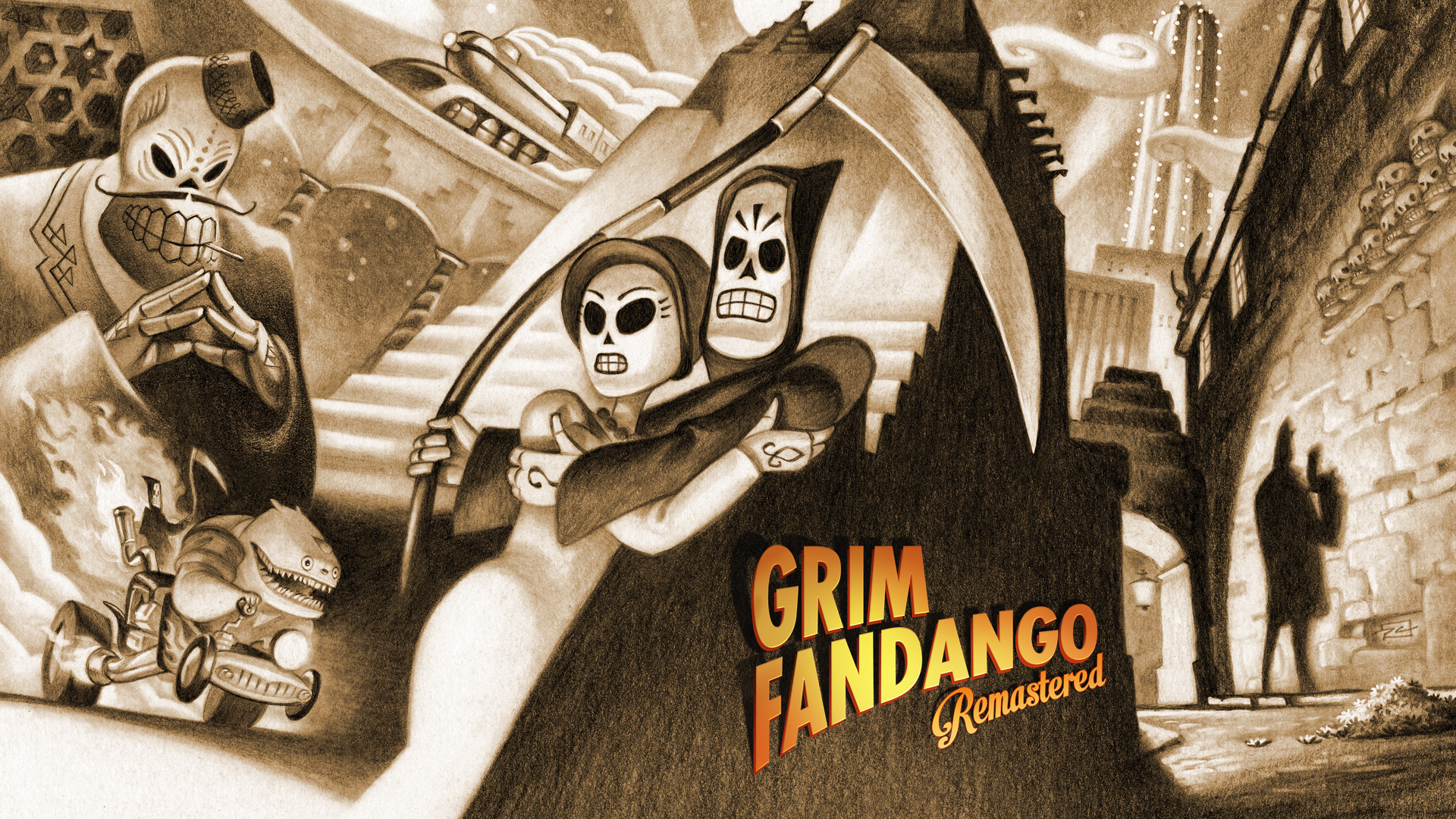 Game cover Grim Fandango Remastered
