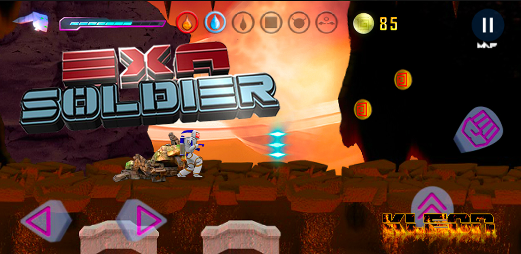 Exa soldier Space shooter - Screenshot 2