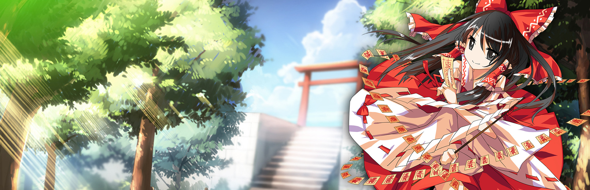 Game cover: Touhou Makuka Sai: Fantastic Danmaku Festival