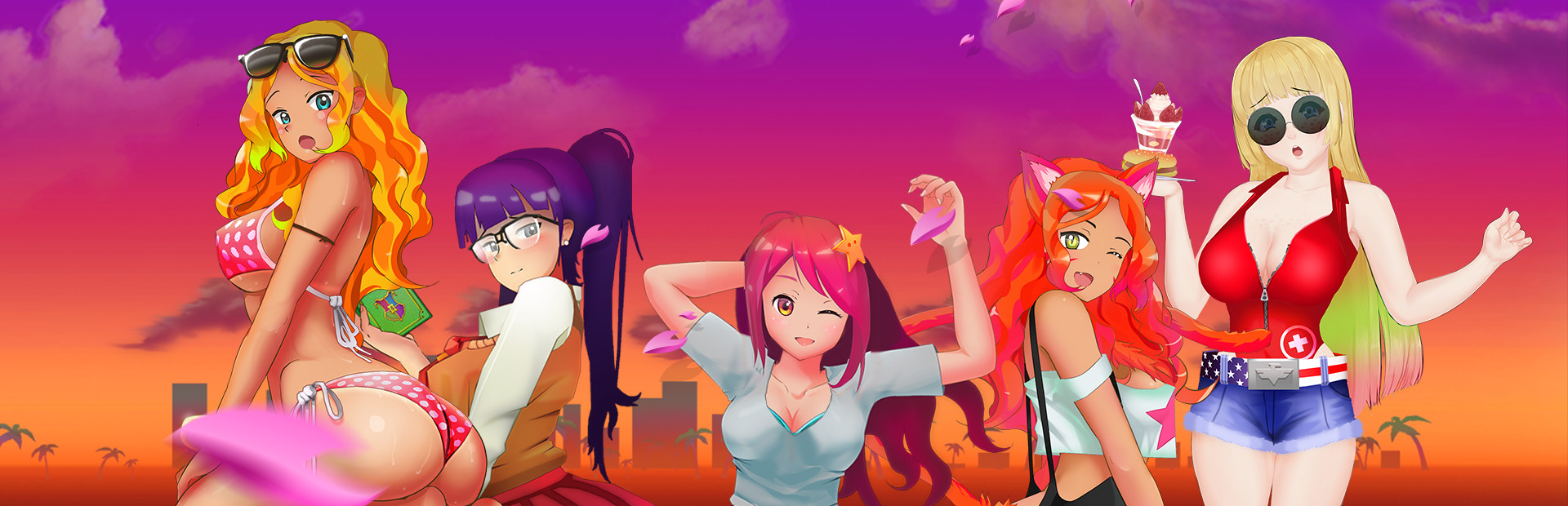 Game cover: Deep Space Waifu