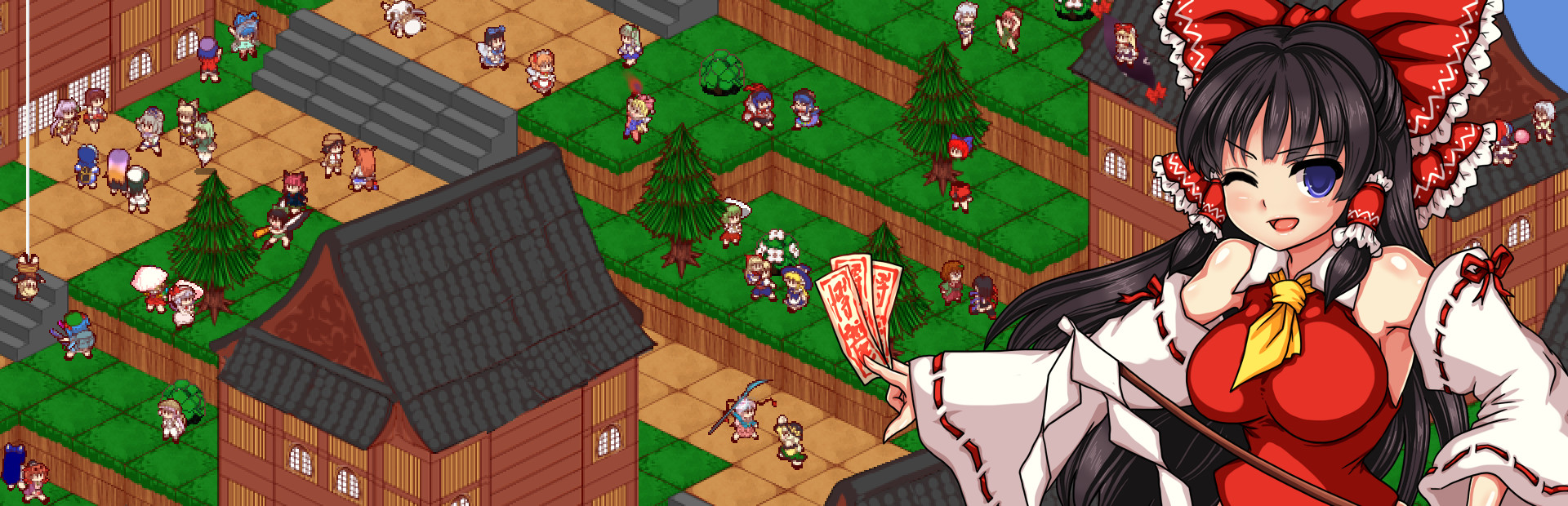 Game cover: Touhou Shoujo: Tale of Beautiful Memories