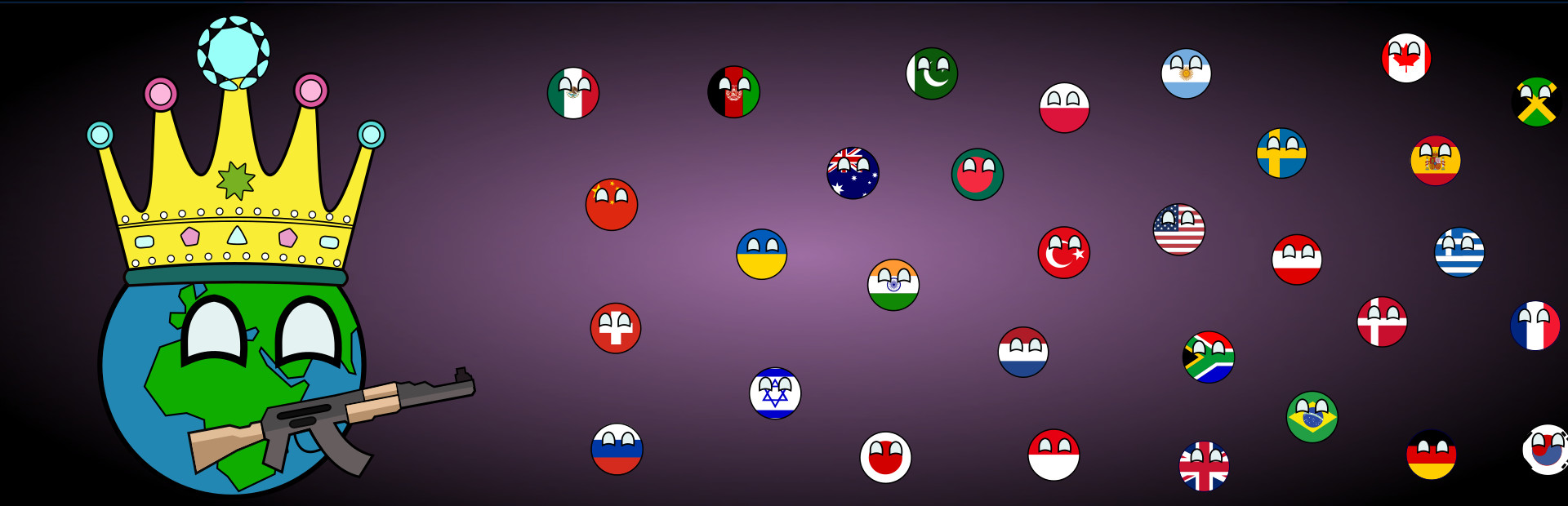 Dictators:No Peace Countryballs (2020)