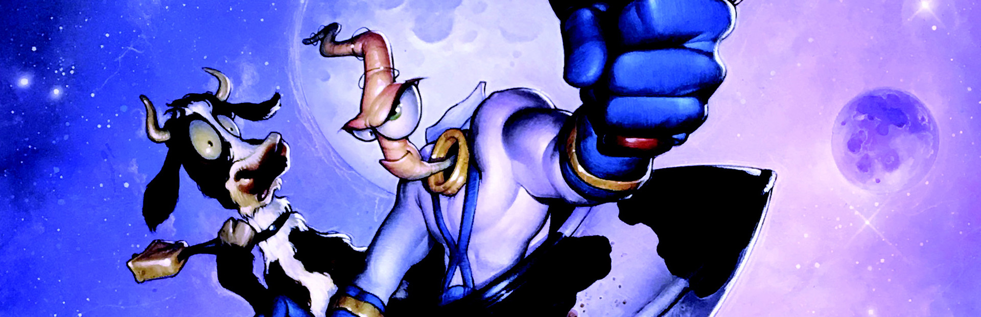 Червяк Джим Xbox 360. Earthworm Jim 2 Shin Shin. Червяк Джим 2 коровы.