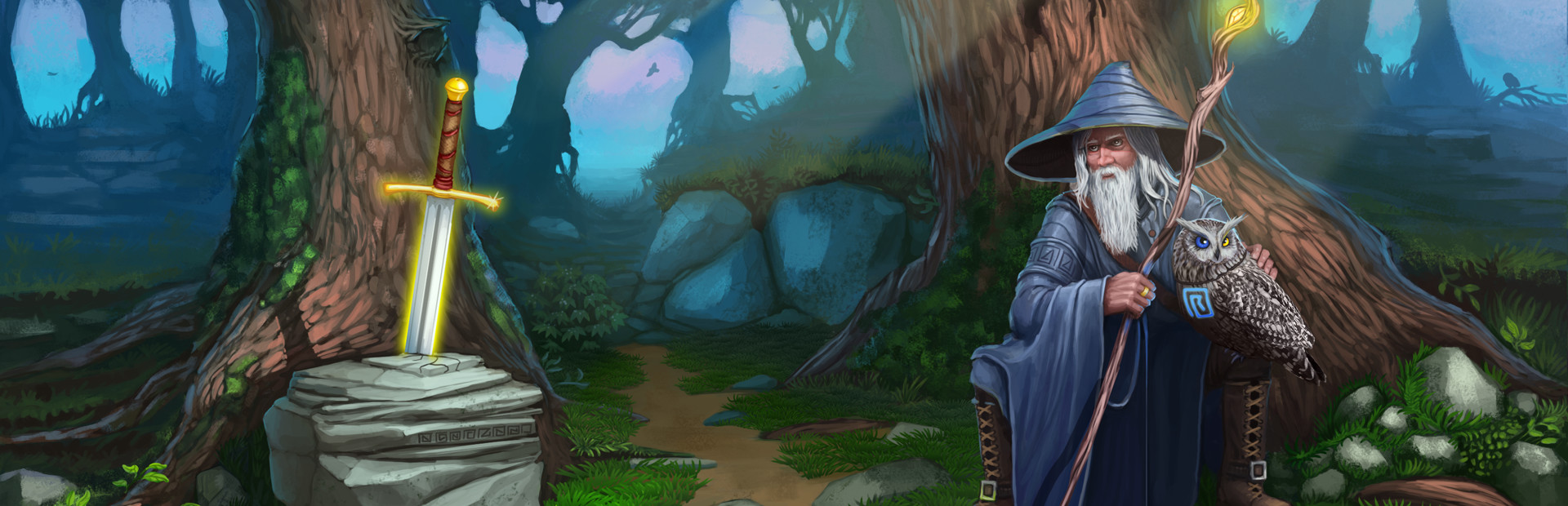 Game cover: Riddles of the Owls' Kingdom: Magic Wings
