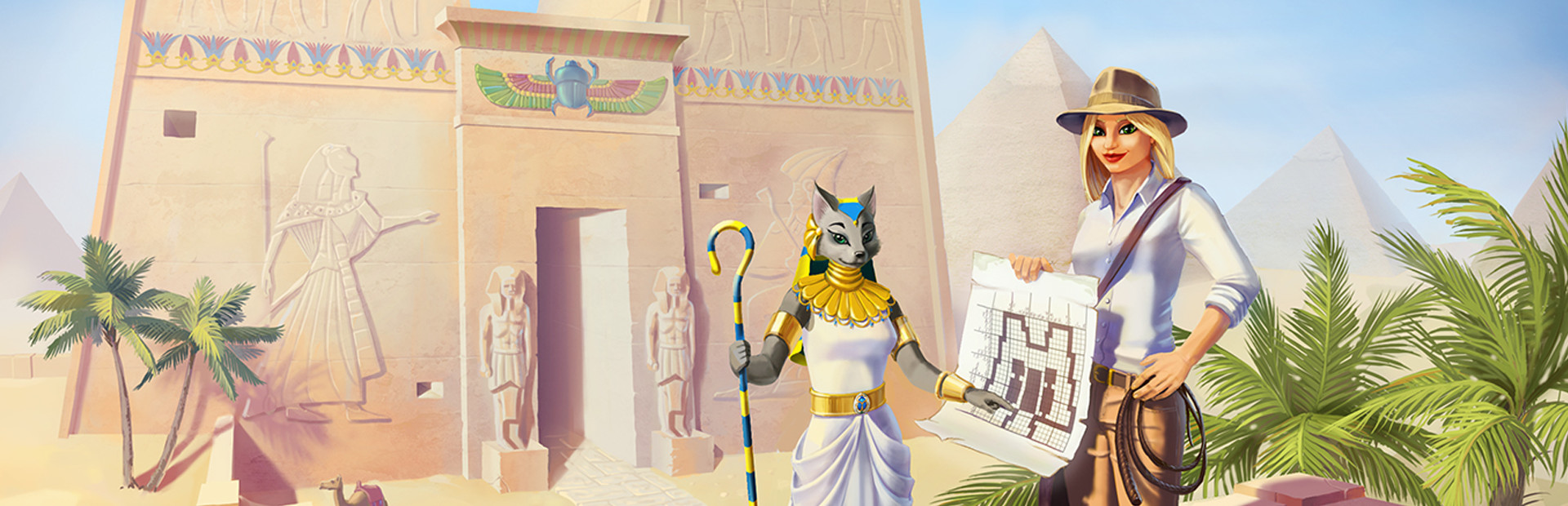 Game cover: Egypt Picross: Pharaoh's Riddles