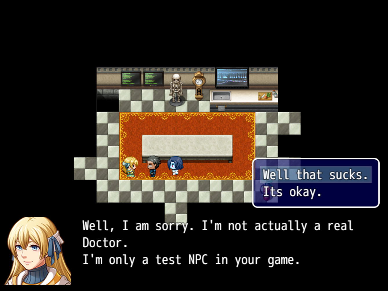 Sakura and Crit: The Mock Game - Screenshot 3