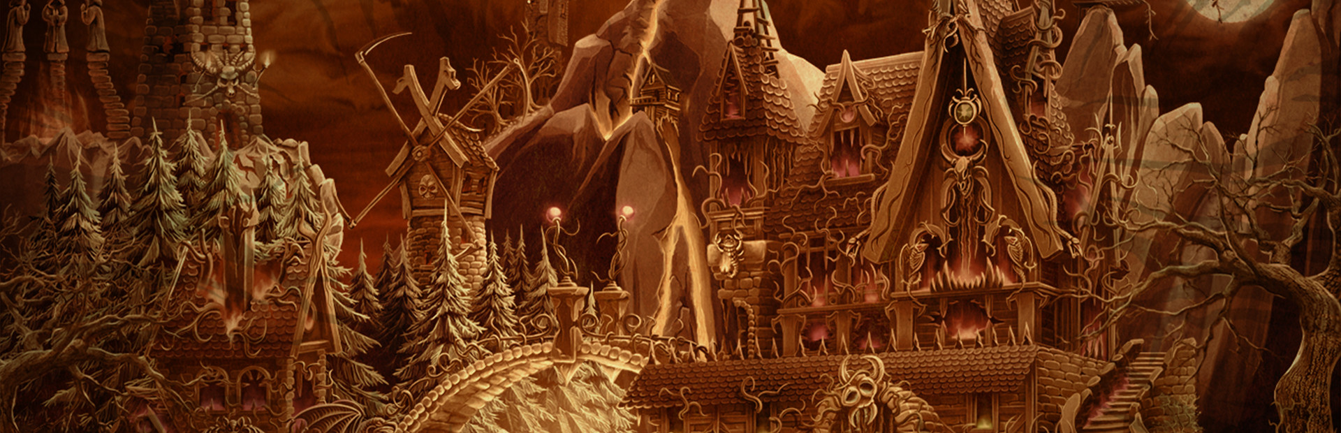 Game cover: Cursed House 9: Match 3 Puzzle