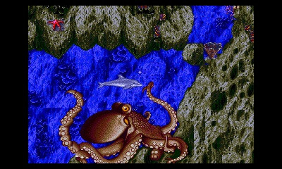 illustration de 3D Ecco The Dolphin