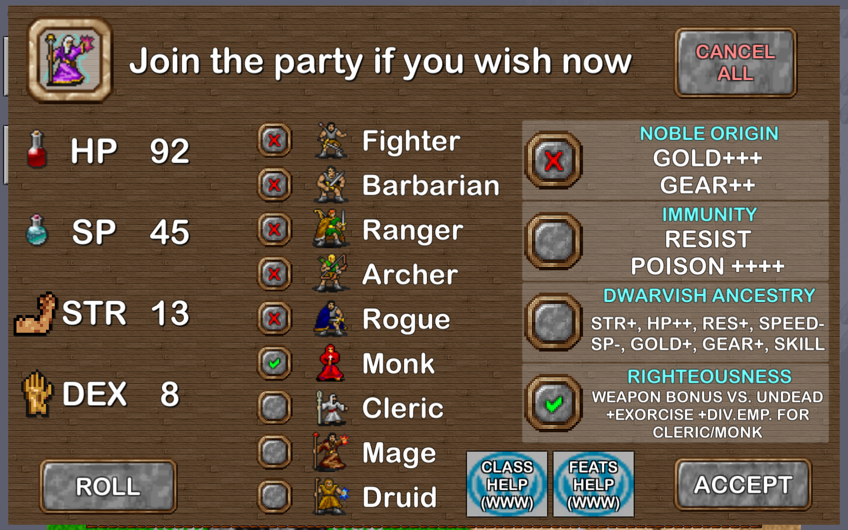 Dungeons of Chaos - Screenshot 3