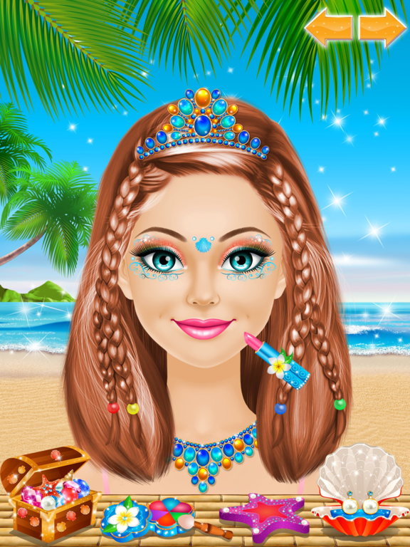 Tropical Princess - Makeup and Dressup Salon Game - Screenshot 9