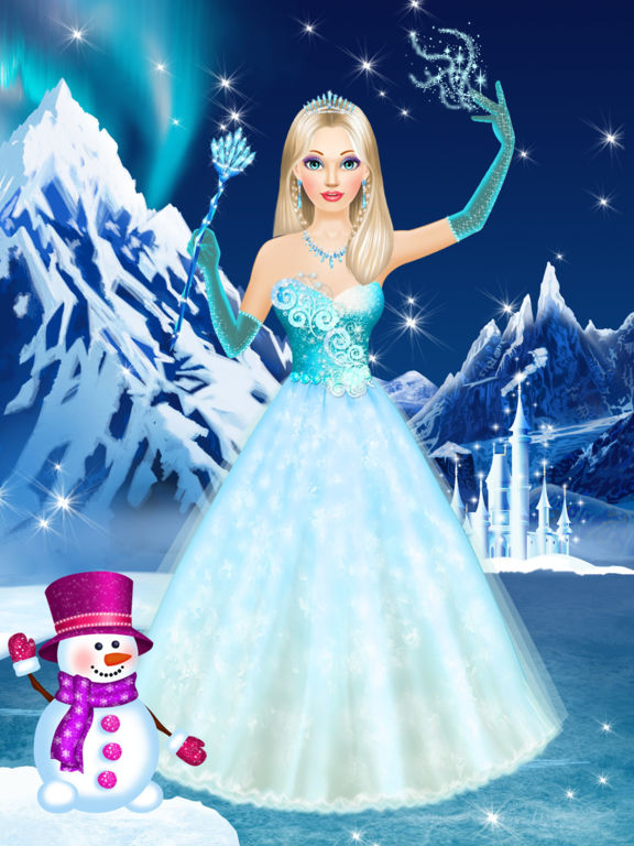 Ice Queen Salon - Girls Makeup and Dressup Game - Screenshot 7