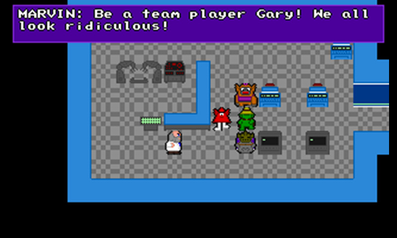 Mr. Triangle's Adventure - Screenshot 1