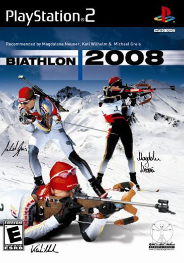 Game cover: Biathlon 2008