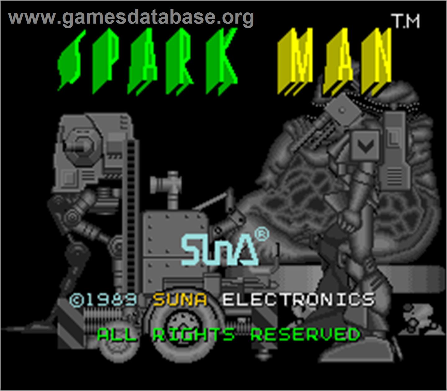 Game cover: Spark Man