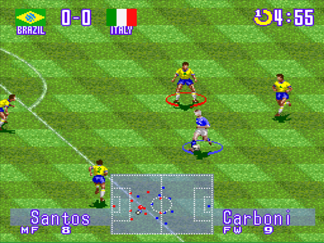 International Superstar Soccer Deluxe (1995)