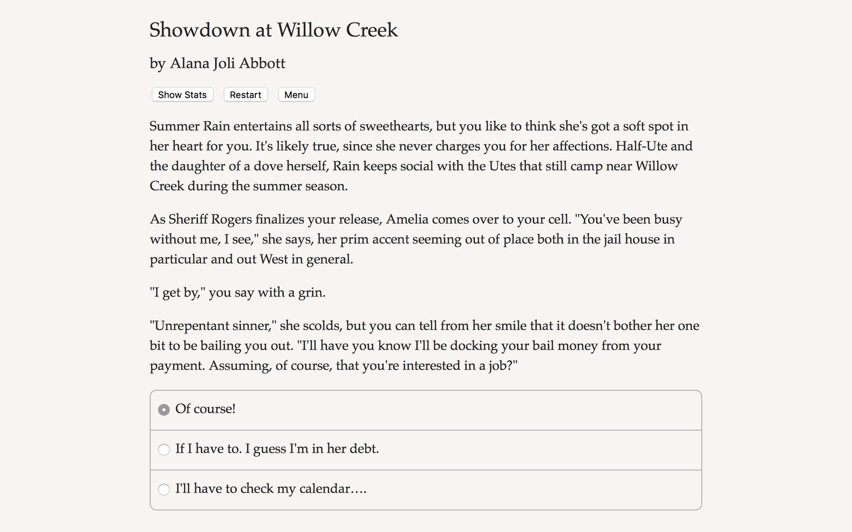 Showdown at Willow Creek - Screenshot 3