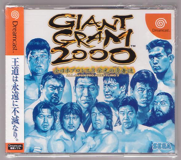 Game cover: Giant Gram 2000: All Japan Pro Wrestling 3
