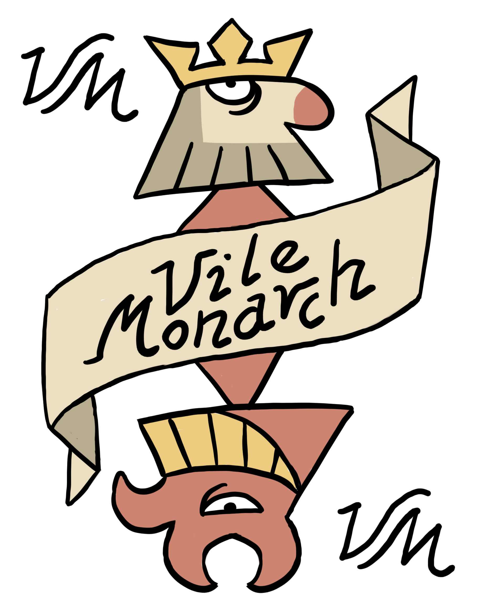 Vile Monarch logo