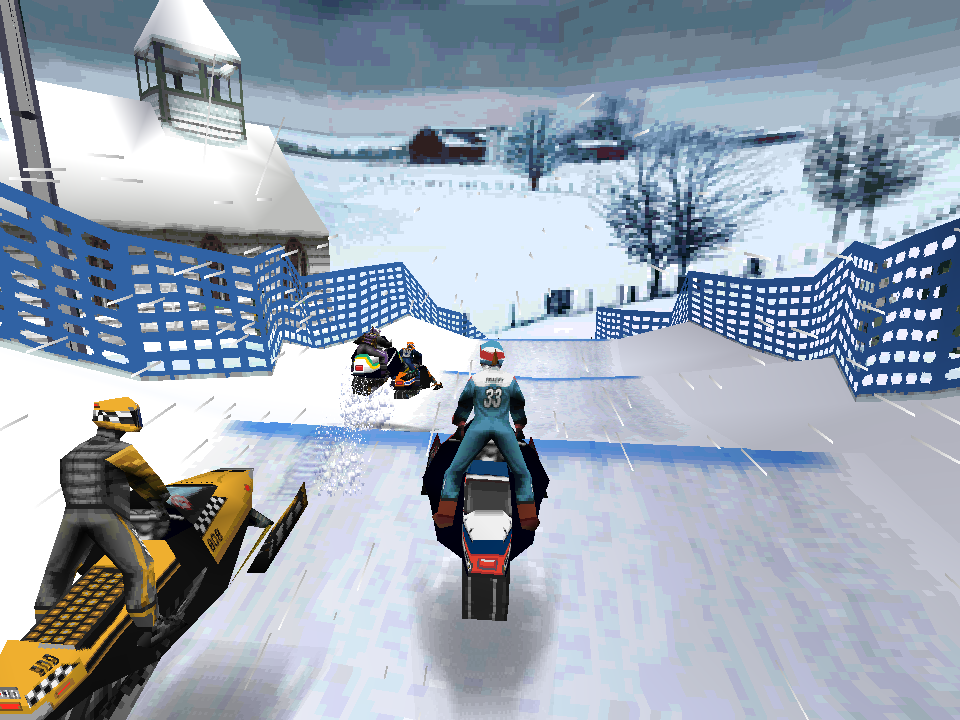 playstation 2 snowmobile game