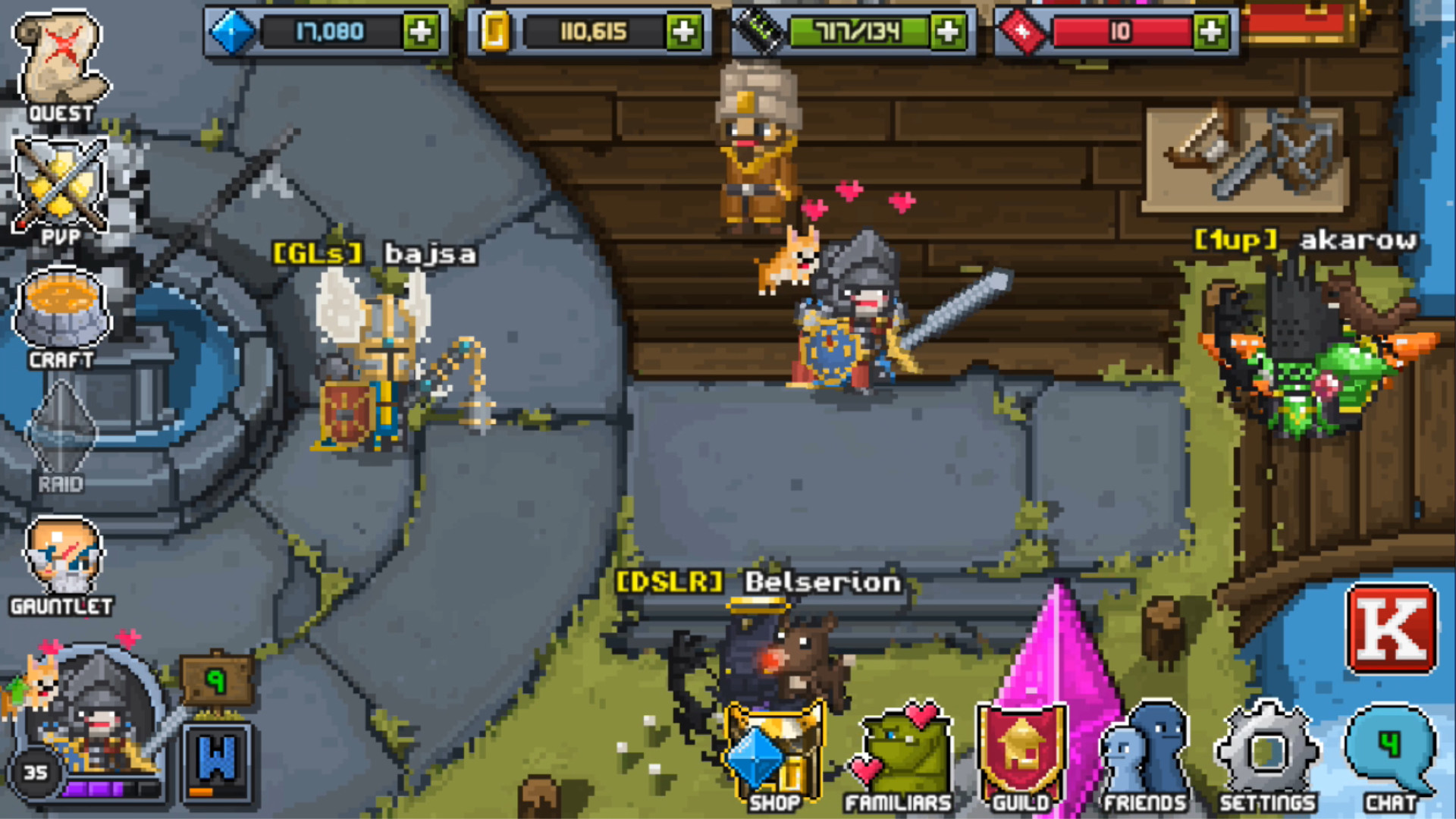 Bit Heroes - Screenshot 1
