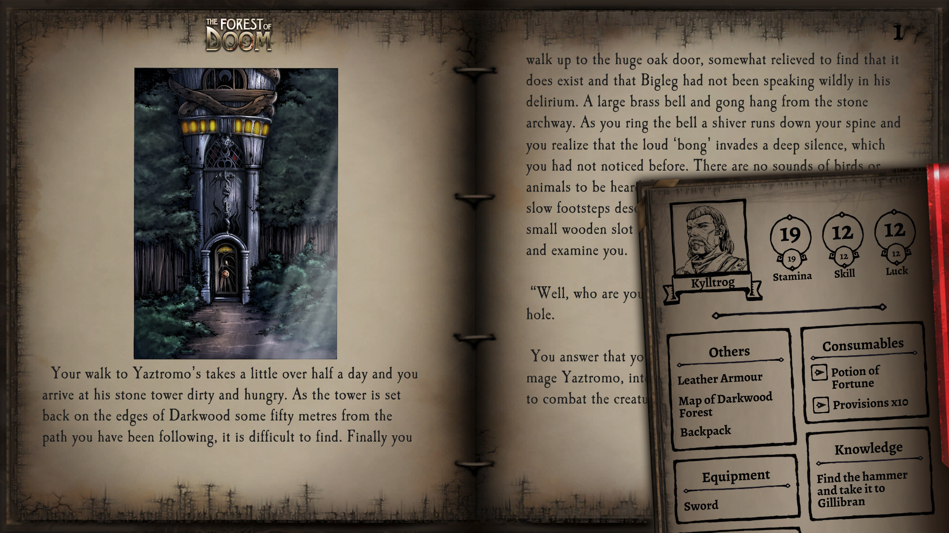 Fighting Fantasy Classics - Screenshot 4