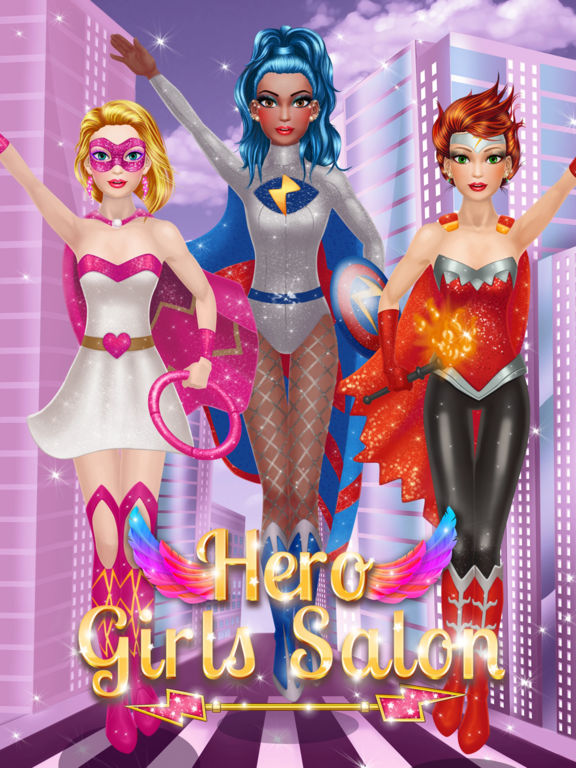 Superhero Girl Salon: Kids Makeup and Dressup Game - Screenshot 6