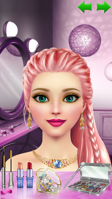 Supermodel Salon: Makeup & Dress up Game for Girls - Screenshot 2
