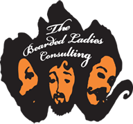 The Bearded Ladies logo