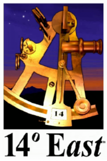 14 Degrees East logo