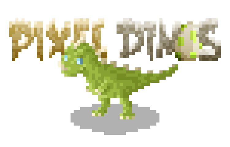 Pixel Dinos 标志