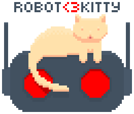 Robot Loves Kitty logo