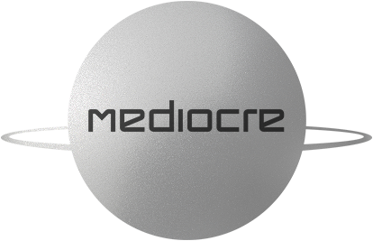 Mediocre 标志