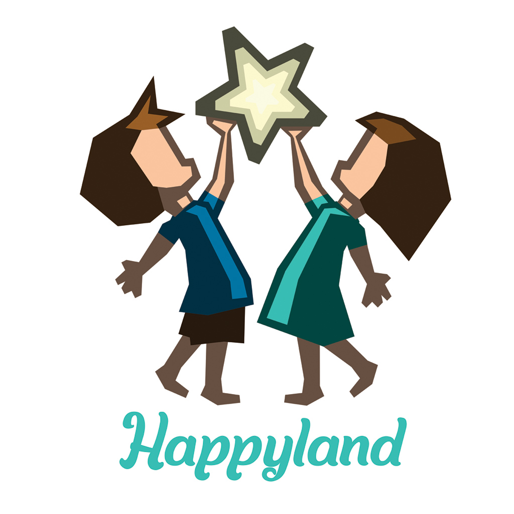 Happyland Games 标志