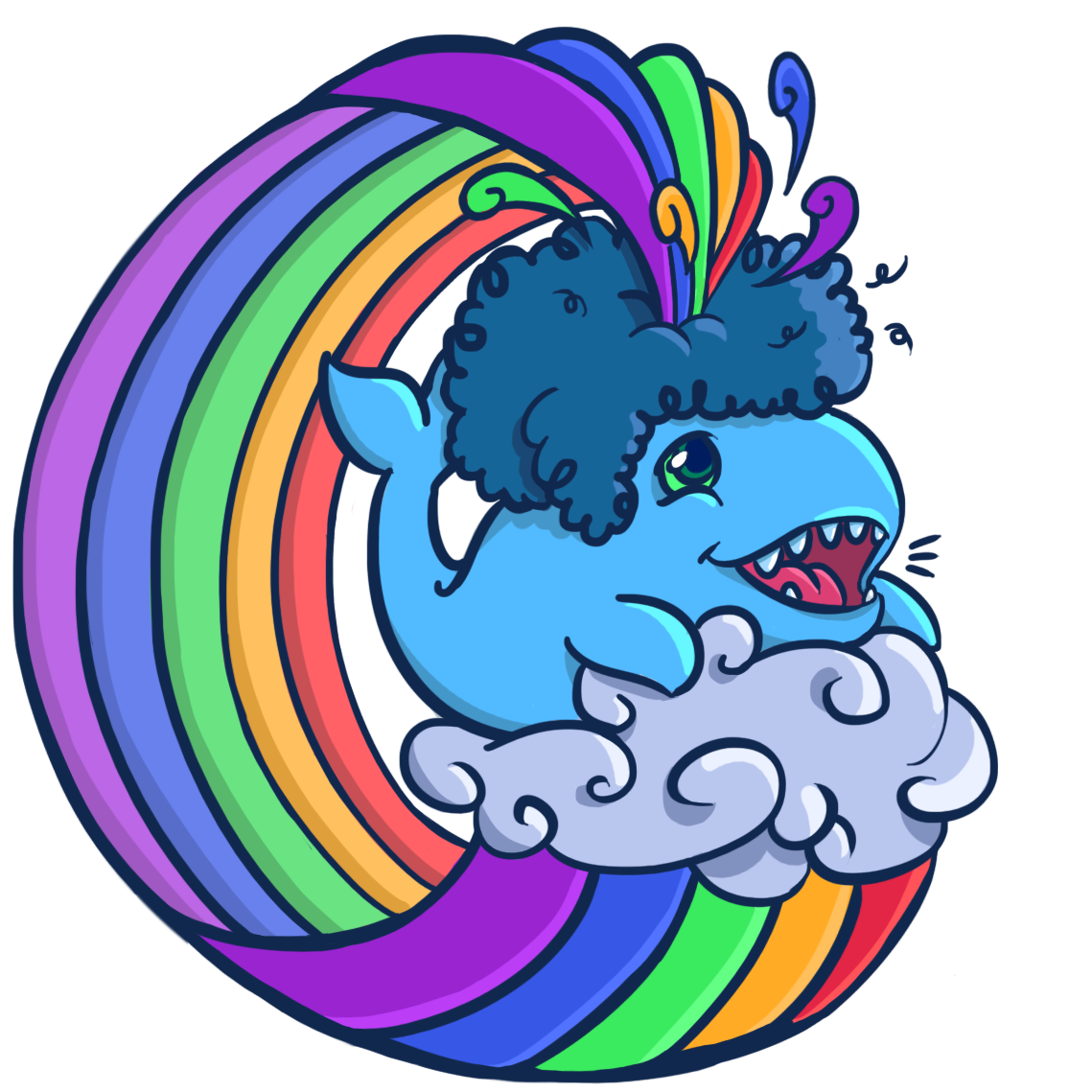Afrowhale 标志