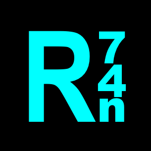 R74n logo