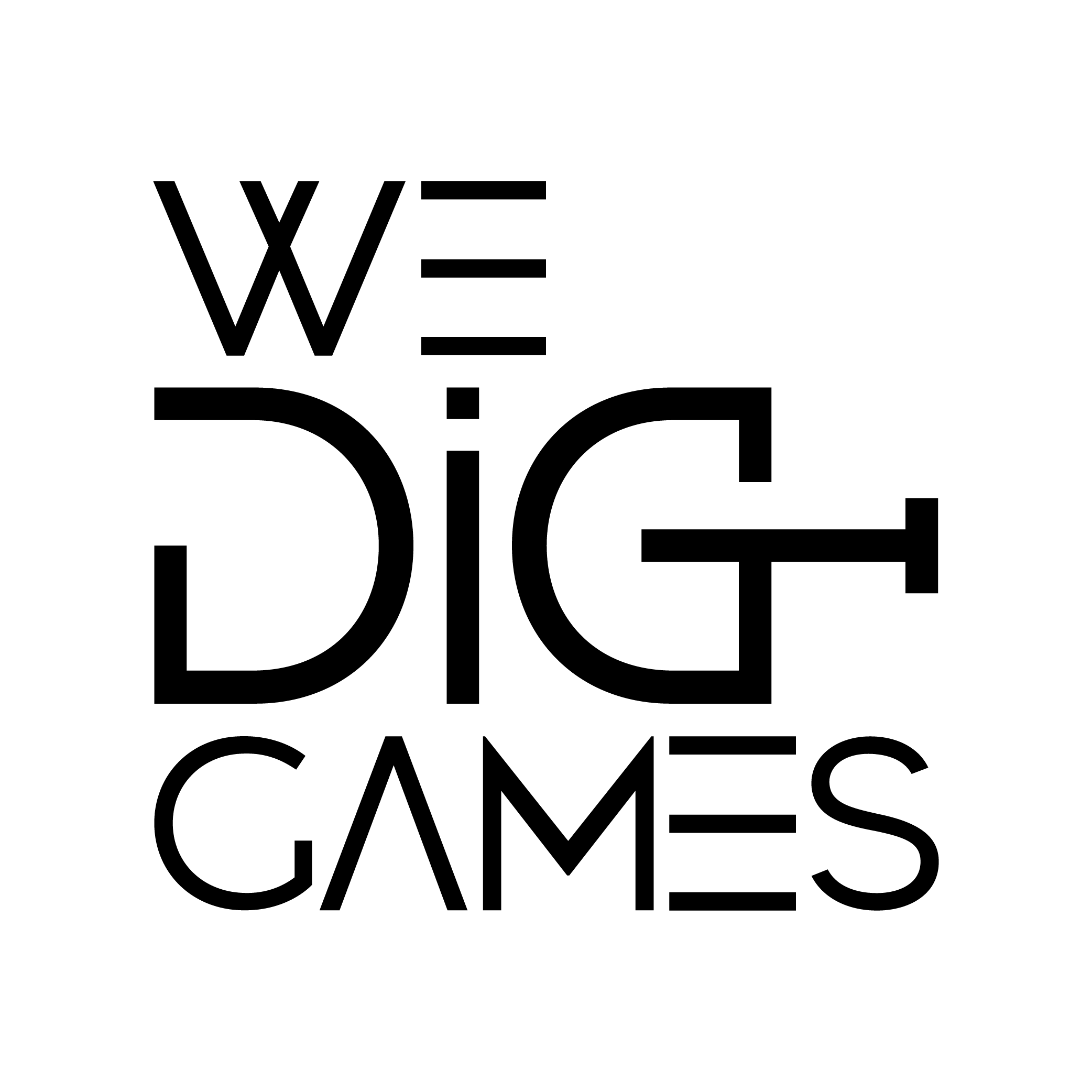 We Dig Games logo