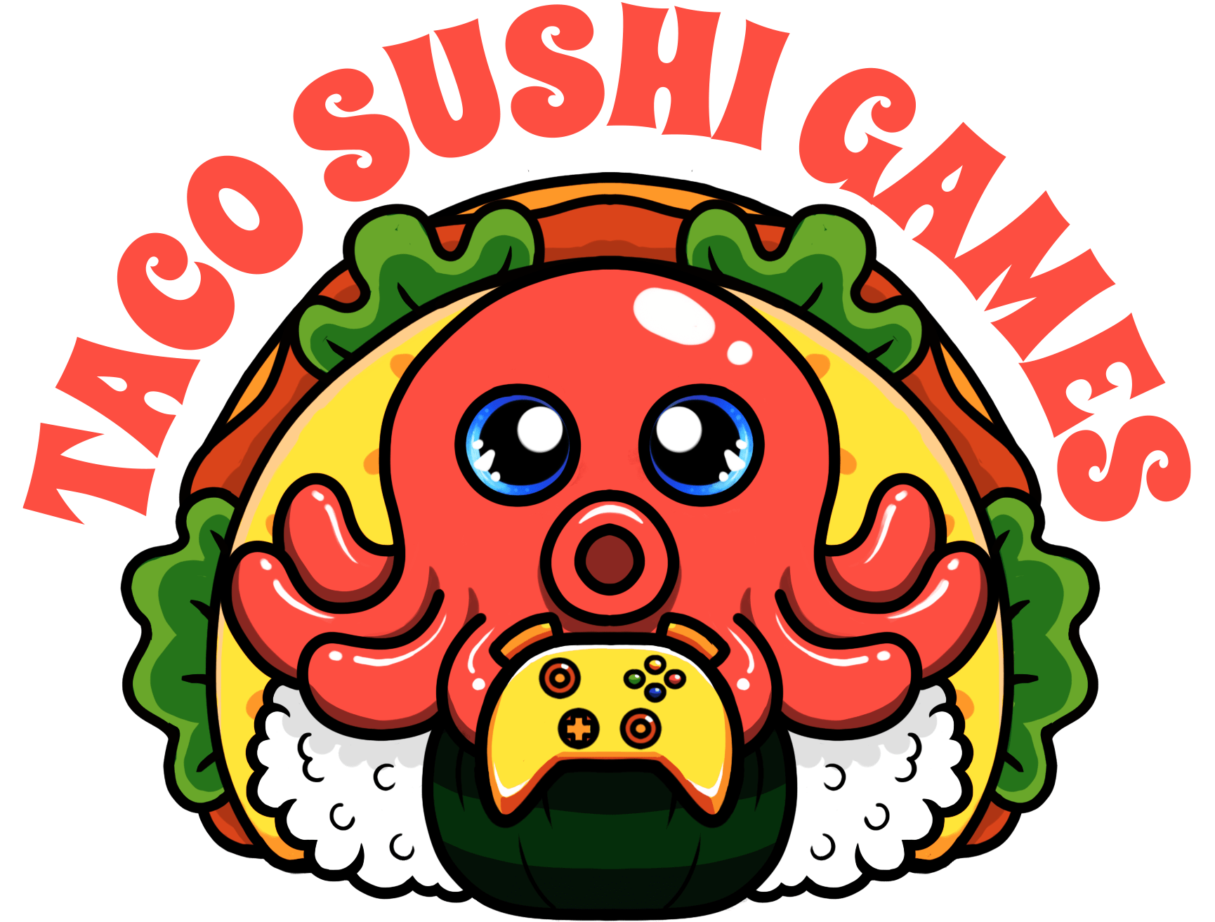 Taco Sushi Games 标志