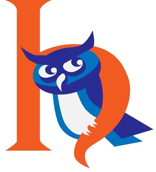Historiated logo