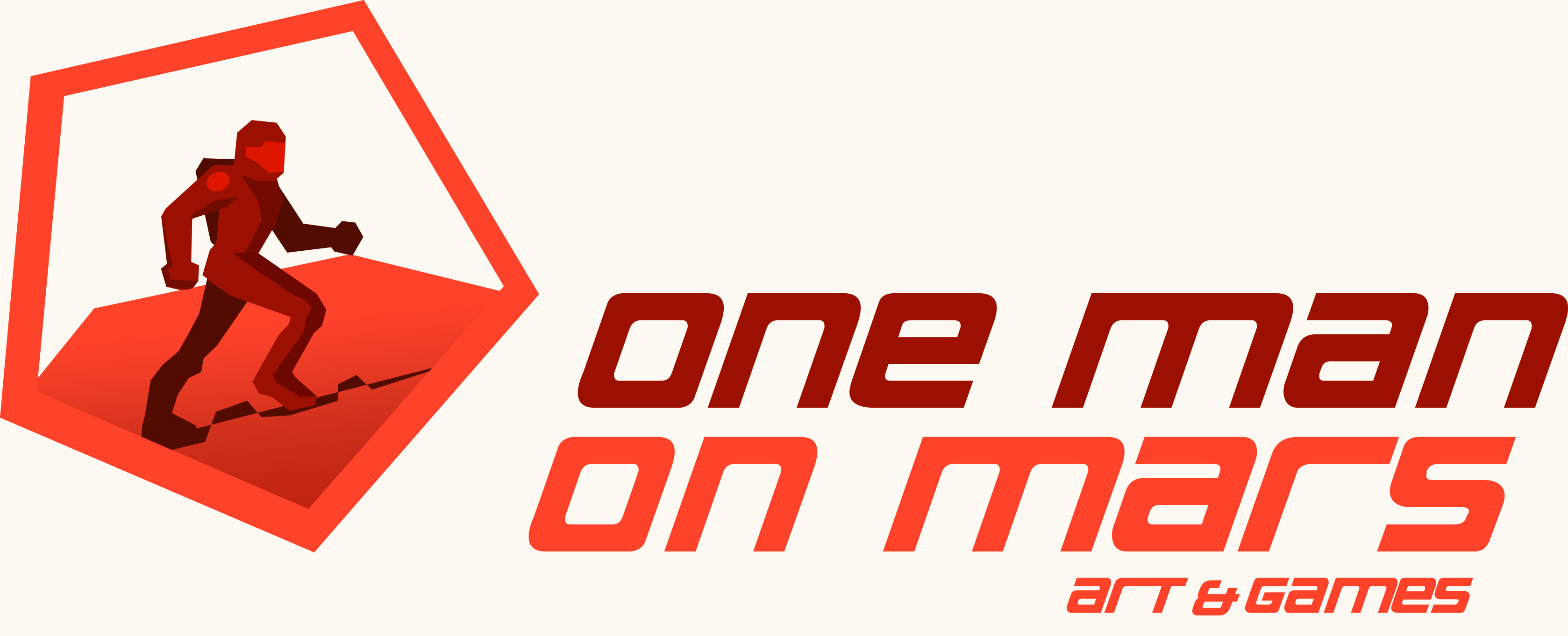 OneManOnMars Art logo