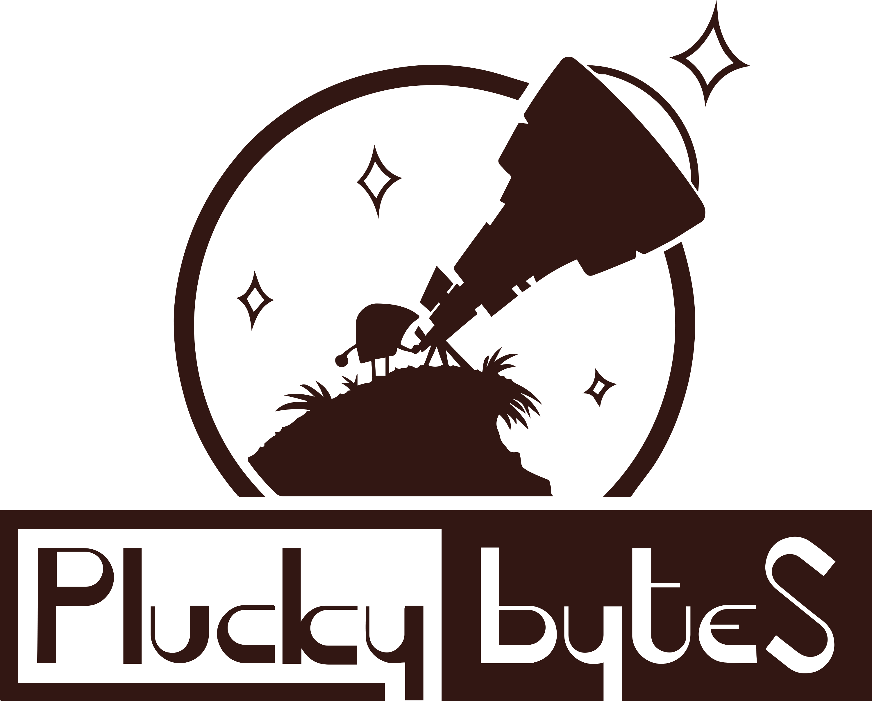 Plucky Bytes 标志