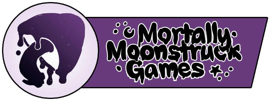 Mortally Moonstruck Games logo