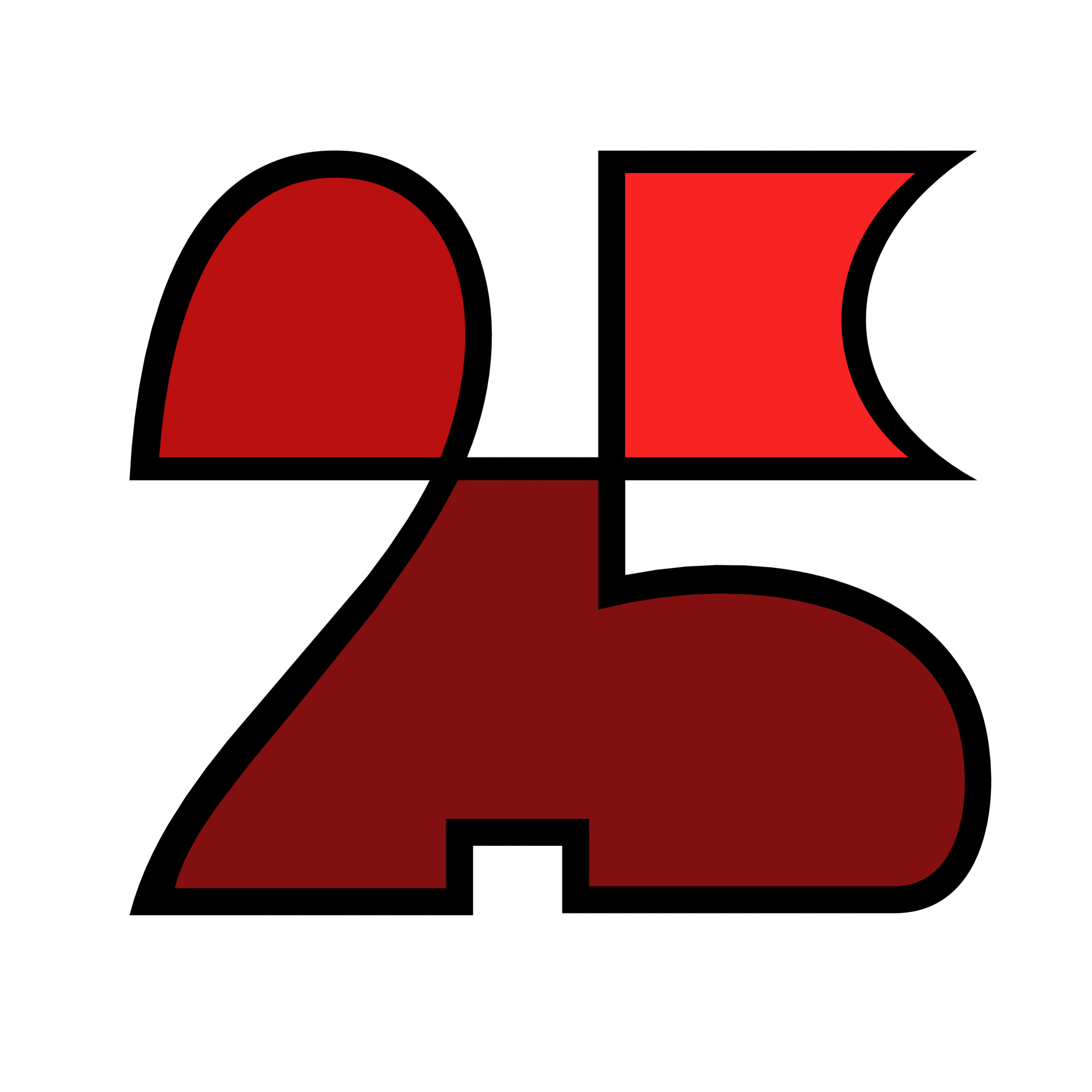 25 Crimson logo