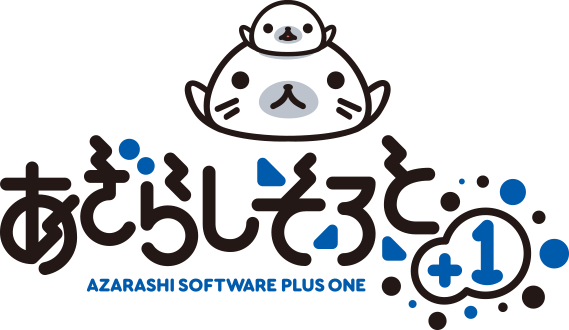 AZARASHI SOFTWARE PLUS ONE logo