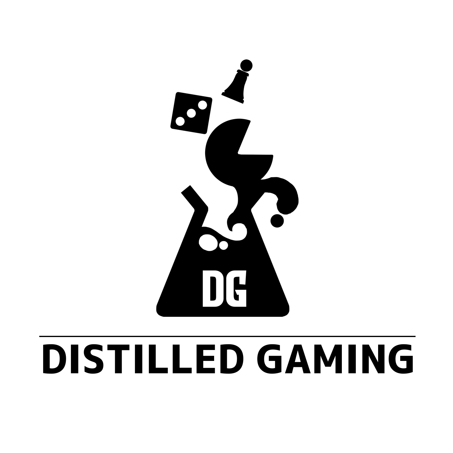 Distilled Gaming Company 标志