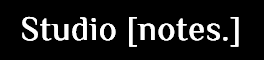 Studio [notes.] logo