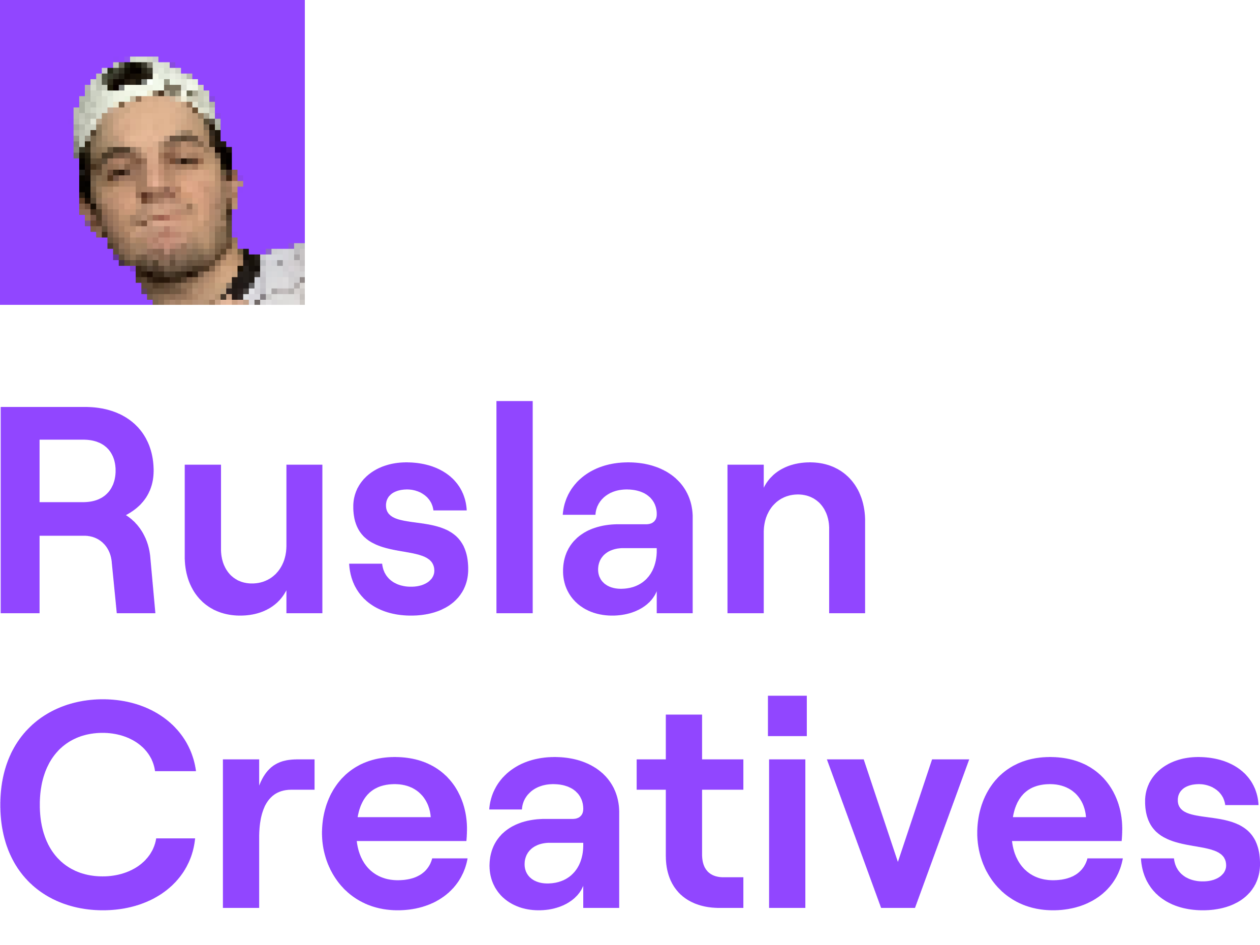 RuslanCreatives 标志
